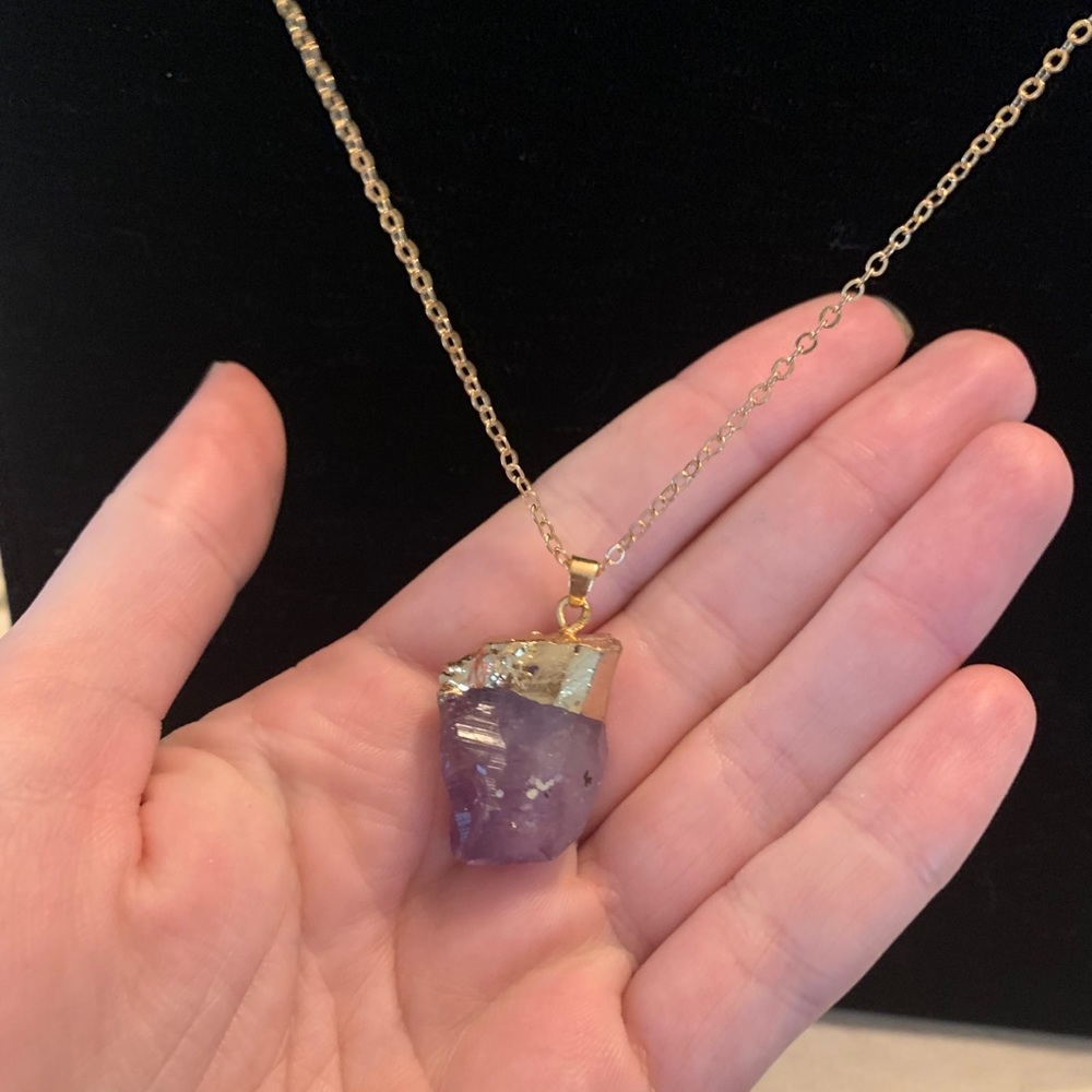 Amethyst necklace